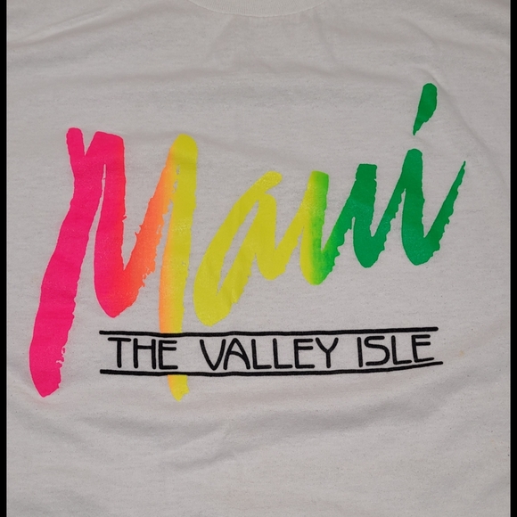 Vintage Maui The Valley Isle Tshirt - Picture 2 of 4